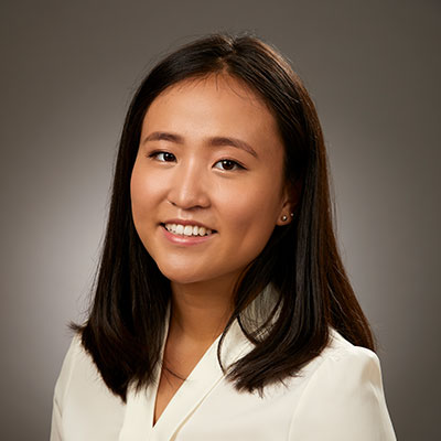 headshot of graduate shirley guo