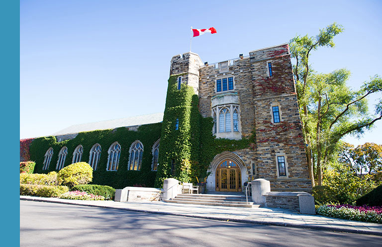 Exterior view of the Upper School