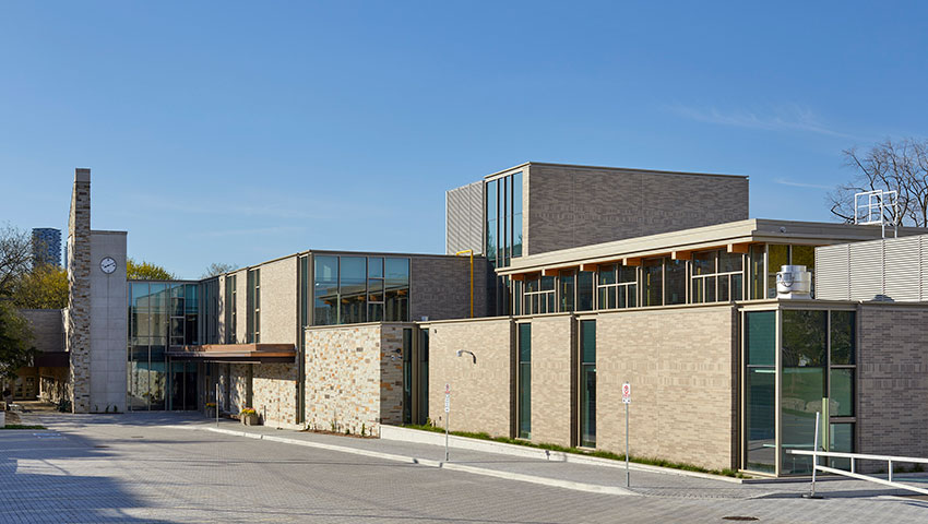 Exterior view of the Junior School.