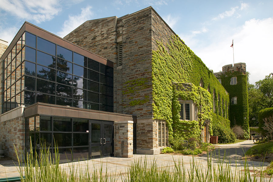 Exterior view of the Temerty entrance to the Upper School.
