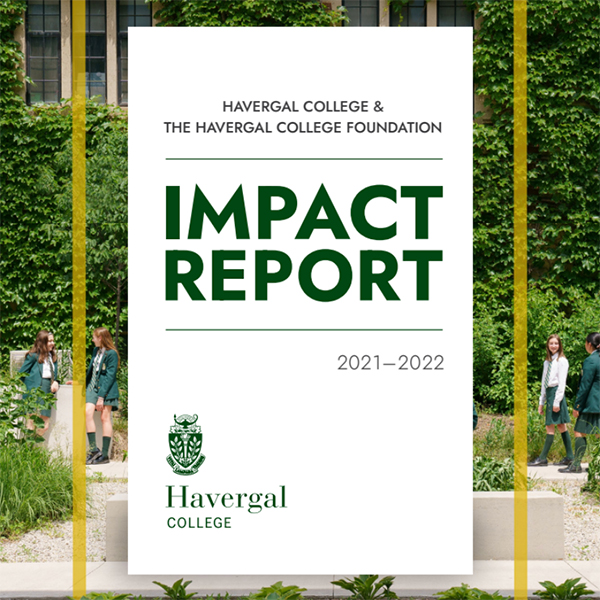 Cover image of the Impact Report 2021-22