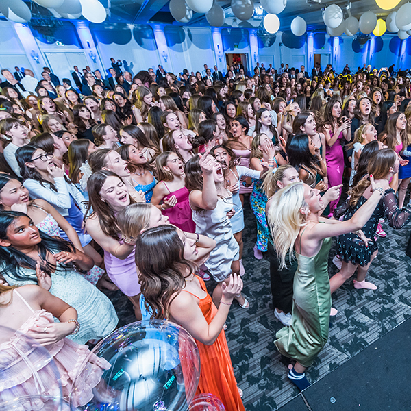 Attendees at the Gator Gala partying.