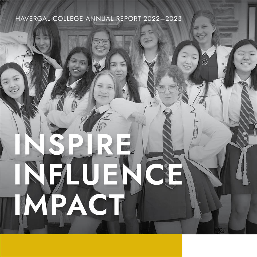 Cover of Havergal College's Annual Report 2022-23