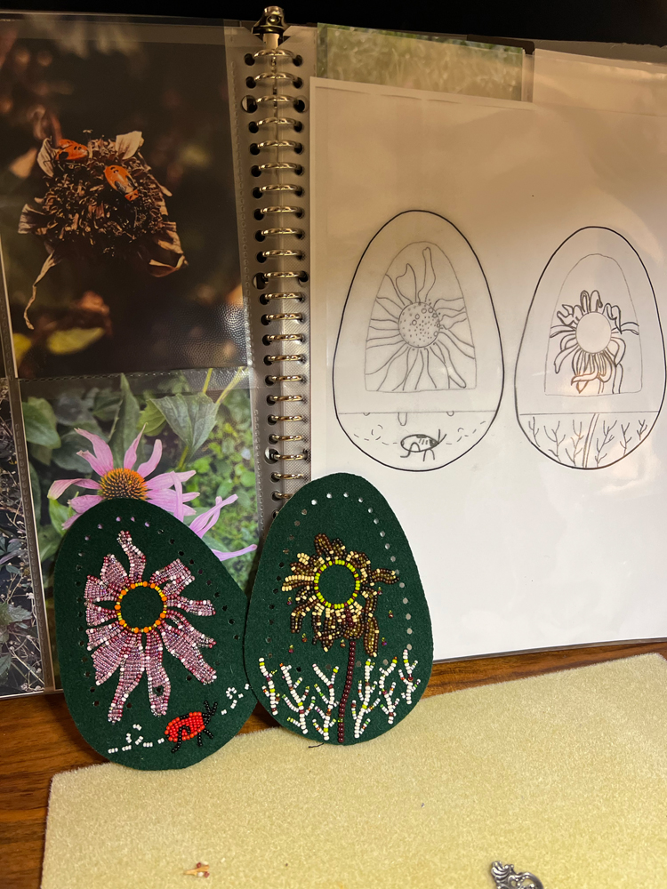 Indigenous art by Havergal students.