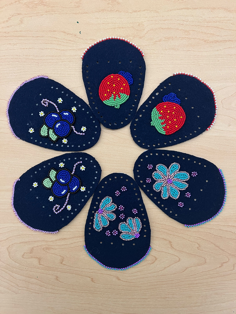 Indigenous art by Havergal students.