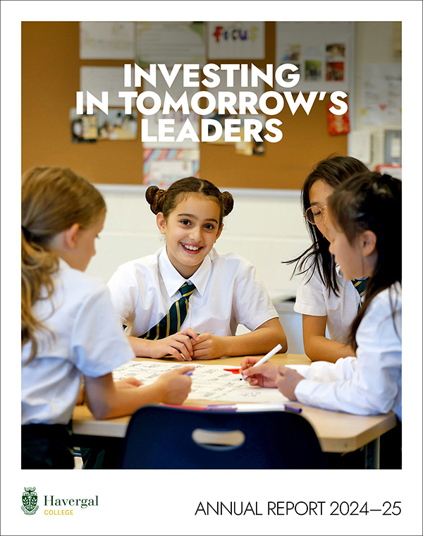 Cover of the 2024-25 Annual Report.