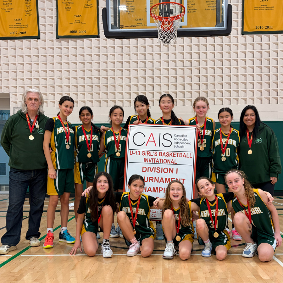 U13 Basketball Team group photo