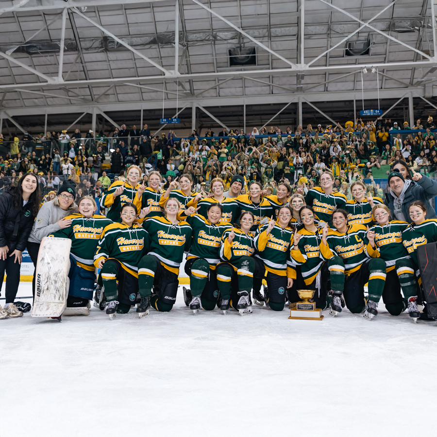 Varsity Hockey Team group photo