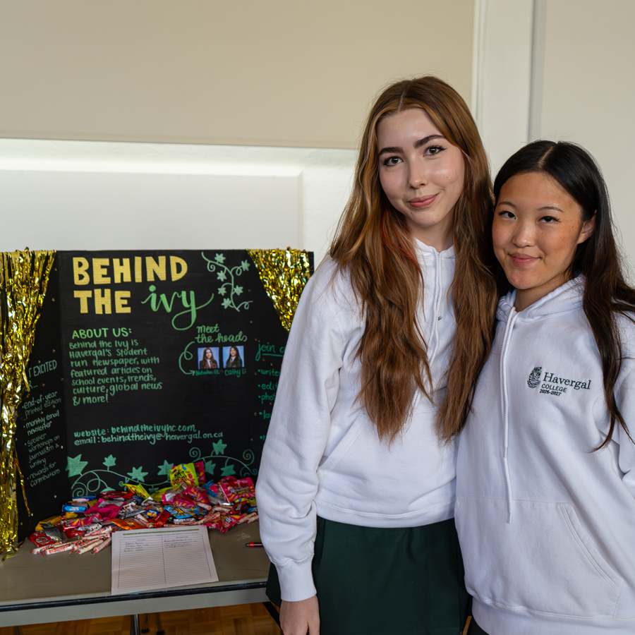 Student Club Heads for Behind the Ivy.